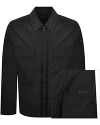 BOSS - Boss Lotape Nylon Overshirt - Lyst