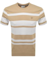 Lyle & Scott - Relaxed Stripe T Shirt - Lyst