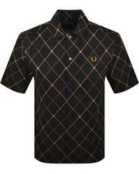 Fred Perry - Argyle Short Sleeved Shirt - Lyst