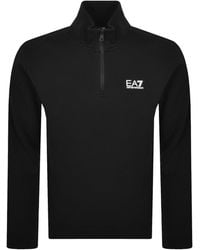 EA7 - Emporio Armani Logo Sweatshirt - Lyst