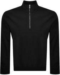 BOSS BUSINESS - Boss H Sidney 70 Quarter Zip Sweatshirt - Lyst