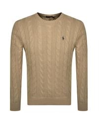 Ralph Lauren - Driver Crew Neck Knit Jumper - Lyst