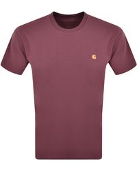 Carhartt - Chase Short Sleeved T Shirt - Lyst