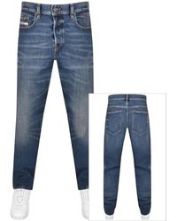 DIESEL - D Viker Reguar Fit Jeans Mid Wash - Lyst