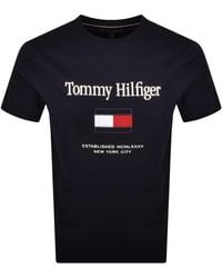 Tommy Hilfiger - Embro Flag T Shirt - Lyst