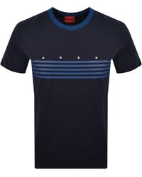 HUGO - Dempsy T Shirt - Lyst
