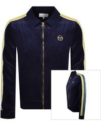 Sergio Tacchini - Monte Velour Track Jacket - Lyst