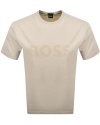 BOSS - Boss Iconic Logo T Shirt - Lyst