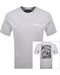 Barbour - Windfell Graphic T Shirt - Lyst