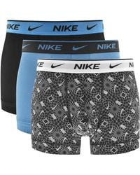 Nike - Logo 3 Pack Trunks - Lyst