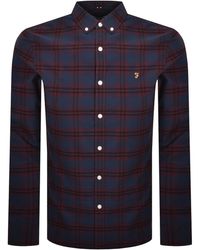 Farah - Farah Brewer Check Shirt - Lyst