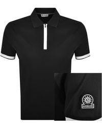 Sandbanks - Silicone Zip Polo T Shirt - Lyst