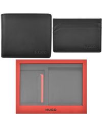 HUGO - Wallet And Card Holder Gift Set - Lyst