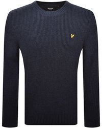 Lyle & Scott - Static Marl Knit Jumper - Lyst