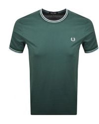 Fred Perry - Twin Tipped T Shirt - Lyst