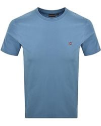 Napapijri - Salis Sum Logo T Shirt - Lyst