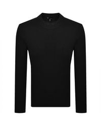 G-Star - G-Star Structure Mix Knit Jumper - Lyst