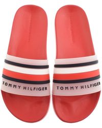 mens tommy hilfiger sliders