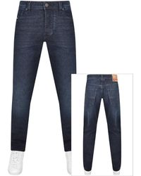 DIESEL - Larkee Beex Dark Wash Jeans - Lyst