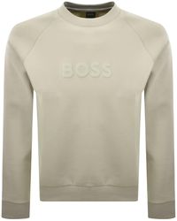 BOSS - Boss Salbo Sweatshirt Light - Lyst