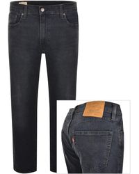 Levi's - 502 Tapered Jeans Dark Wash - Lyst