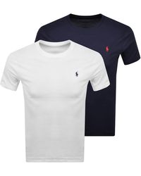 Ralph Lauren - 2 Pack T Shirts - Lyst