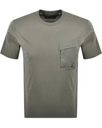 C.P. Company - Cp Company Short Sleeve Pocket T Shirt - Lyst