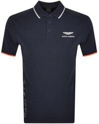 Hackett - Speedmaster Polo T Shirt - Lyst