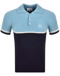 Sergio Tacchini - Orion Knit Polo T Shirt - Lyst