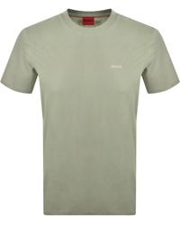HUGO - Dero222 T Shirt Pastel - Lyst