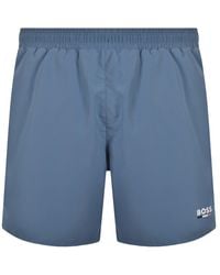 BOSS BUSINESS - Boss Swordfish Swim Shorts - Lyst