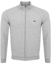 Lacoste Sport Zip Up Sweatshirt - Gray