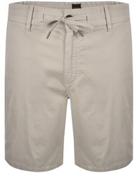 BOSS - Boss Chino Slim Shorts - Lyst