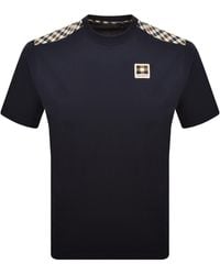 Aquascutum - Insert Lamina T Shirt - Lyst