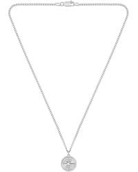 BOSS BUSINESS - Boss Compass Pendant Necklace - Lyst