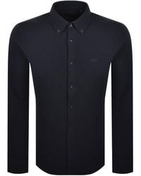 BOSS - Boss Jersey Slim Fit Shirt - Lyst