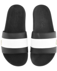 mens lacoste sliders uk