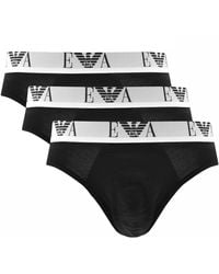 Armani - Emporio 3 Pack Briefs - Lyst