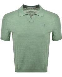 Ralph Lauren - Textured Knit Polo T Shirt - Lyst