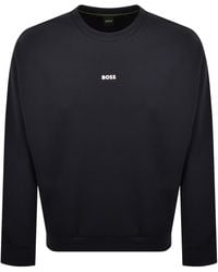 BOSS - Boss Stenson Relaxed Sweatshirt - Lyst