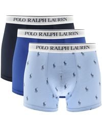 Ralph Lauren - Underwear 3 Pack Trunks - Lyst