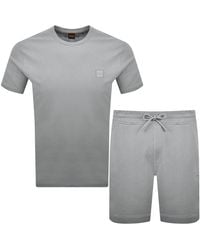 BOSS - Boss Tales T Shirt And Sewalk Shorts Set - Lyst