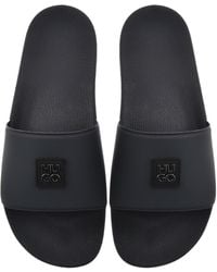 HUGO - Timein Sliders Dark - Lyst