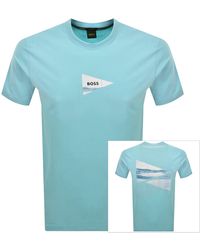 BOSS - Boss Network Photo T Shirt - Lyst