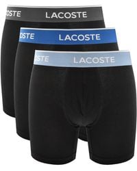 Lacoste - Underwear 3 Pack Boxer Briefs - Lyst