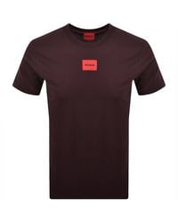 HUGO - Diragolino212 T Shirt - Lyst