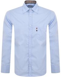 Aquascutum - London Long Sleeve Shirt - Lyst