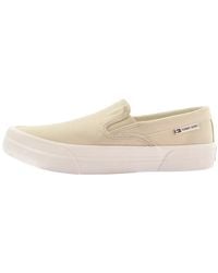 Tommy Hilfiger - Slip On Canvas Trainers - Lyst