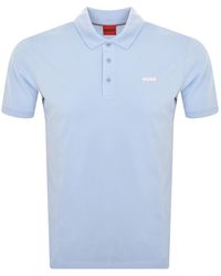 HUGO - Donos222 Polo T Shirt - Lyst