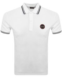 Napapijri - Macas Short Sleeve Polo T Shirt - Lyst